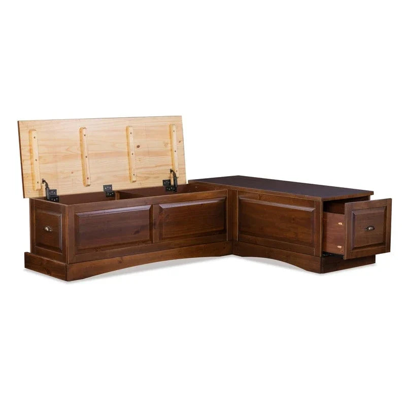 Ame Walnut Backless Nook Table Collection - image 8