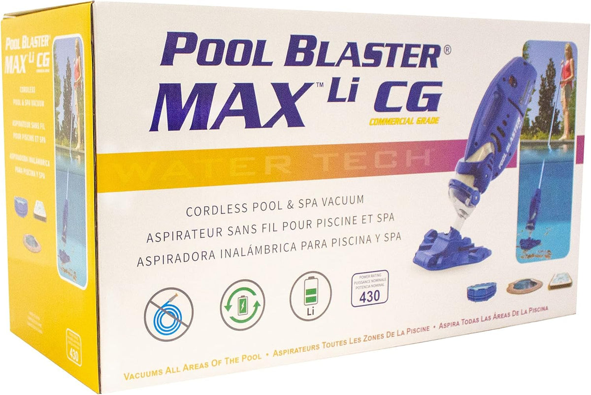 POOL BLASTER Max Cordless Pool Vacuum for Deep Cleaning & Strong Suction, Handheld Rechargeable Swimming Pool Cleaner for Inground and Above Ground Pools, Hoseless Pool Vac by Water Tech - image 10