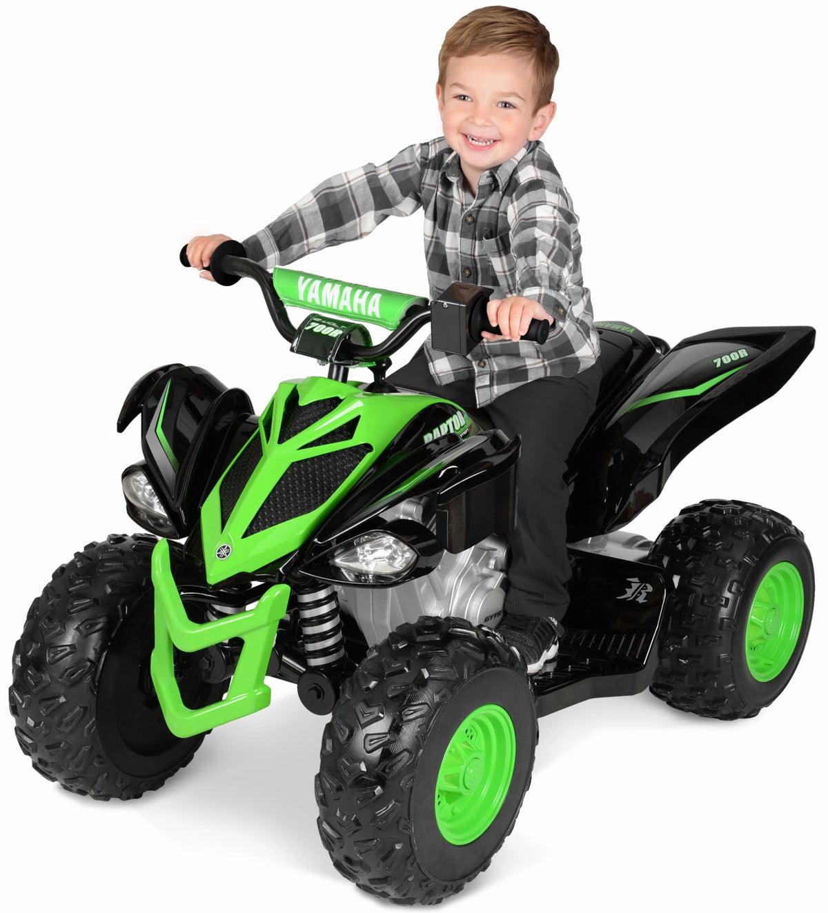 Yamaha 12V Raptor ATV Powered Ride-on for Boys & Girls, Ages 3+, up to 5 MPH - image 1