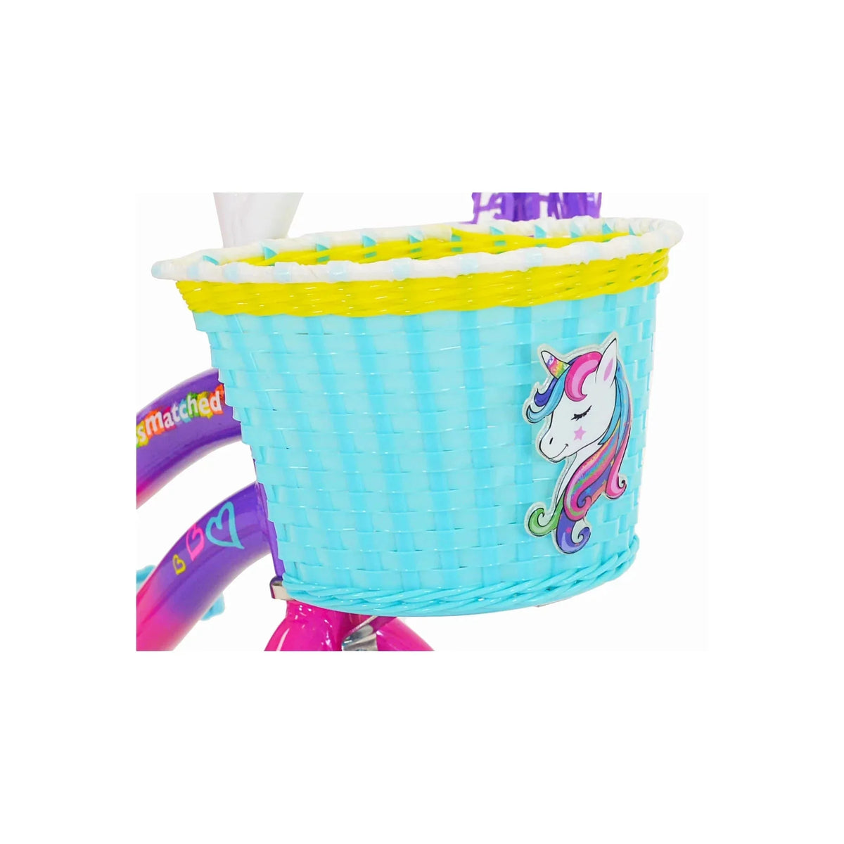 LittleMissMatched 12 In. Let You Be You Unicorn Bike . Pink and Purple - image 3