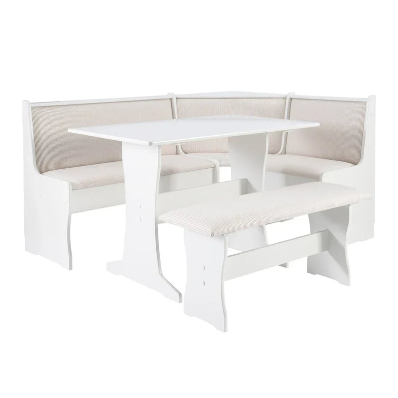 Sedley Farmhouse Nook Dining Set with Storage - image 14