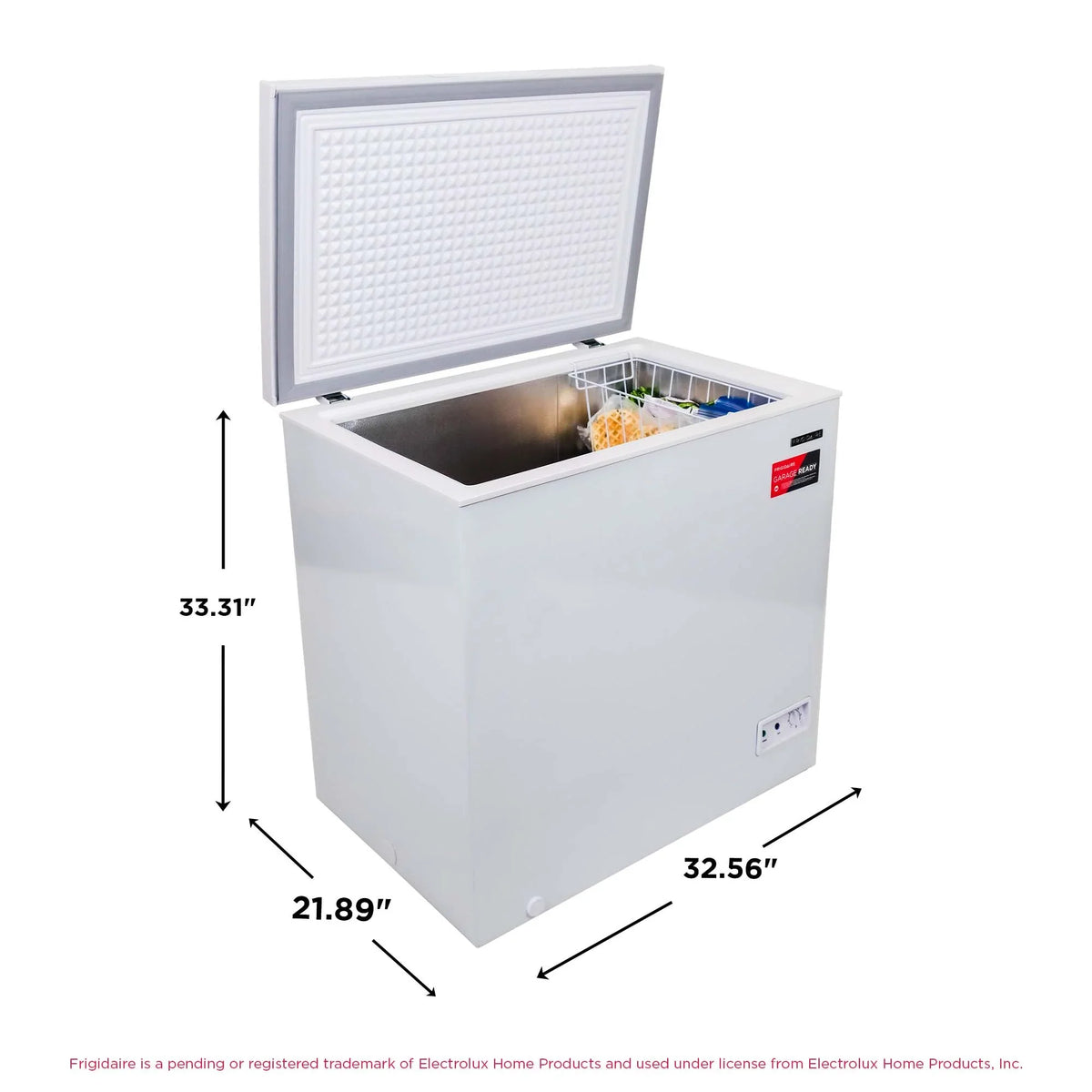 Frigidaire 7.0 Cu. ft. Chest Freezer, EFRF7003, White - image 5