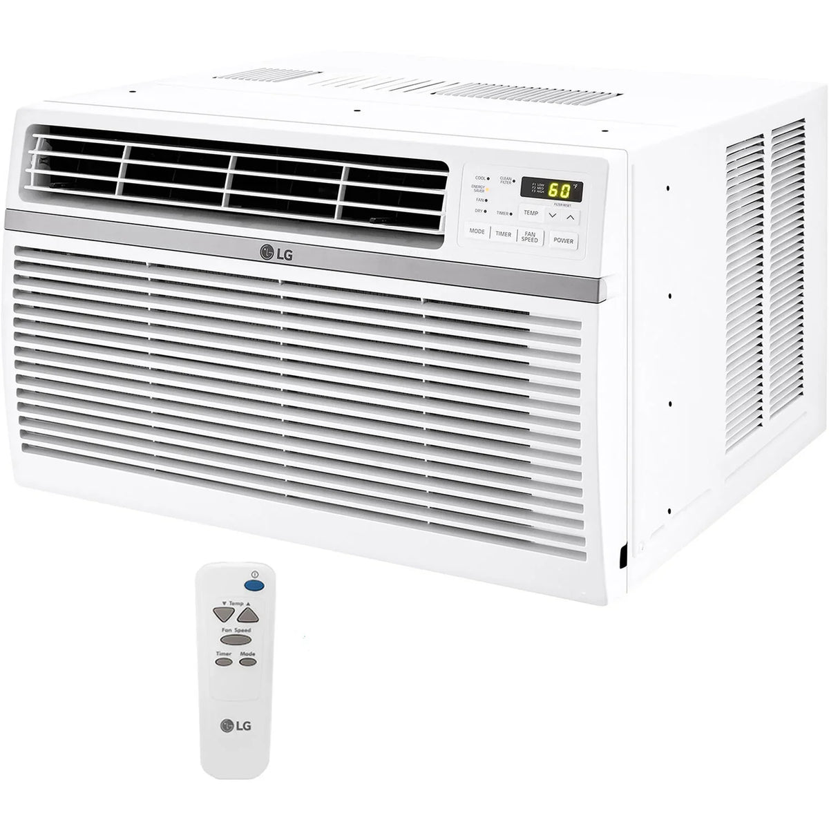 LG 8, 000 BTU 340 Sq Ft Window Air Conditioner with Remote Control, White, LW8016ER - image 17