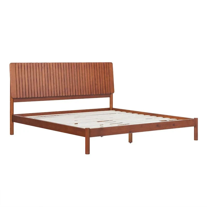 Modern King Bed with Slatted Headboard by Middlebrook Designs - image 27