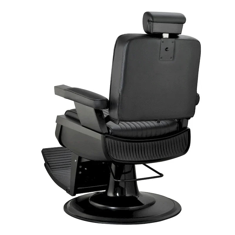 JAXSON Heavy Duty Barber Chair Reclining Hydraulic Barbershop Chair, Black Frame - image 3