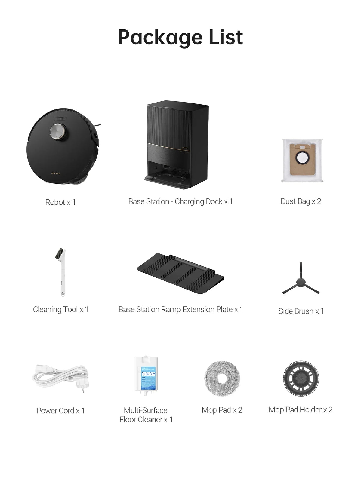 Dreame 2-in-1 Robot Vacuum and Mop, Auto Mop Raising, 7000Pa Suction, Self-Emptying Base, L20 Ultra - image 6