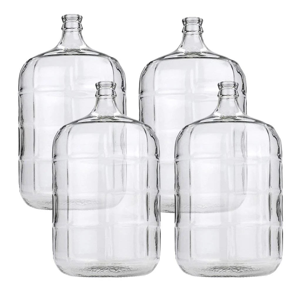 4 X 5 Gallon Glass Carboy For Beer or Wine Making - image 1