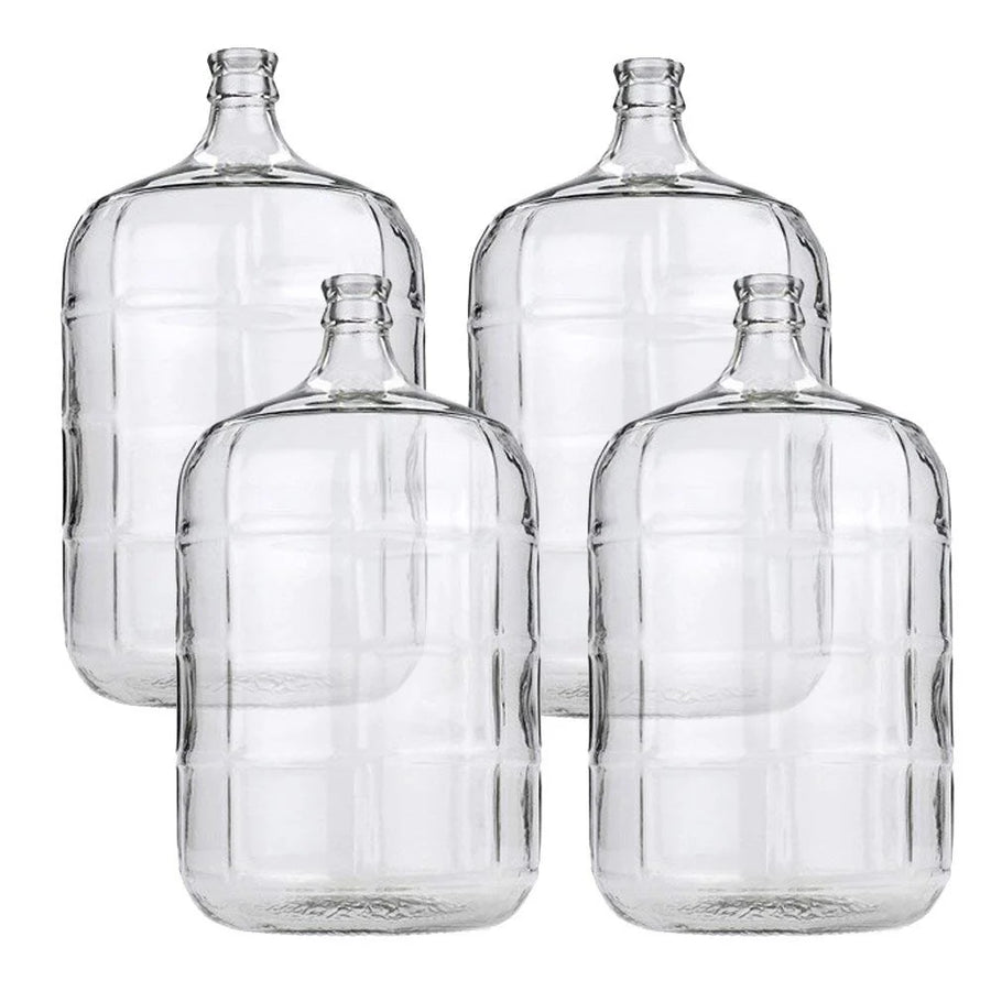 4 X 5 Gallon Glass Carboy For Beer or Wine Making - image 1