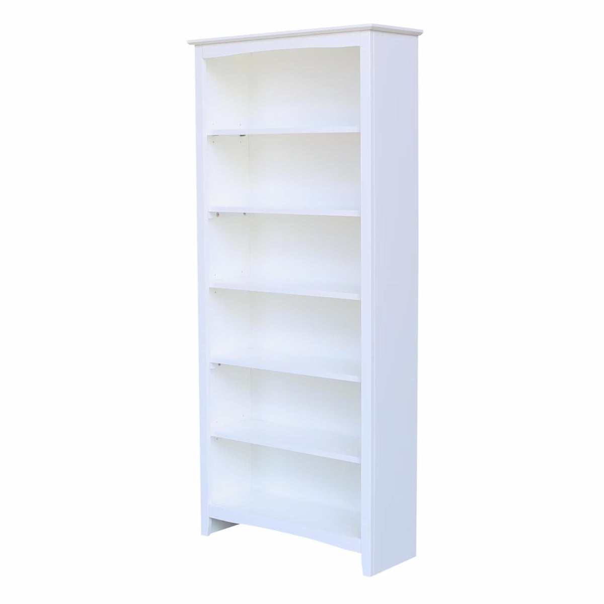 International Concepts Solid Wood Shaker Bookcase, 72 in H - image 1