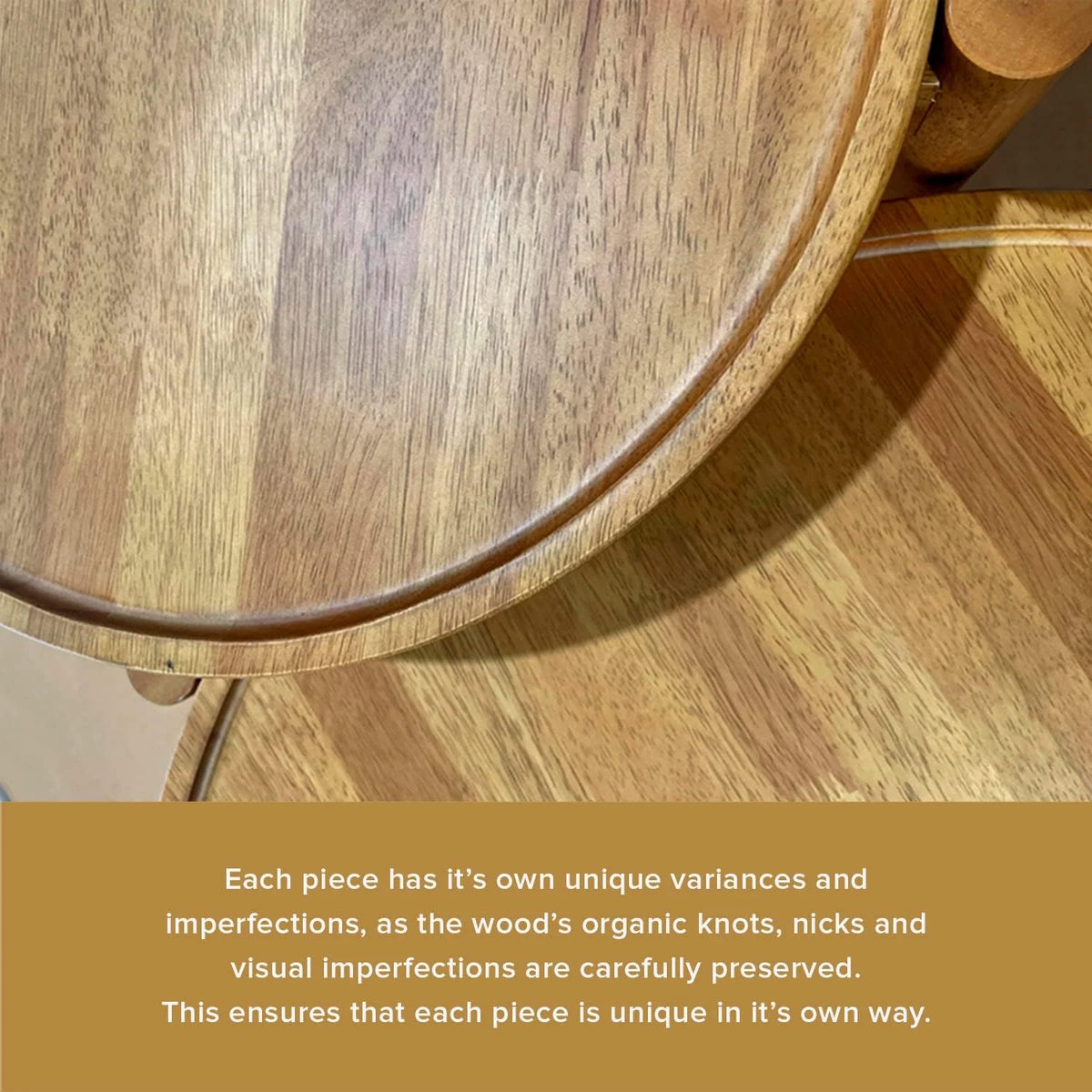 Mopio Ensley Mid Century Modern Rectangle Coffee Table with Dual Storage Shelf, Wood Slat Sliding Door, & Rounded Edge Protection for Living Room, Walnut Grain - image 15