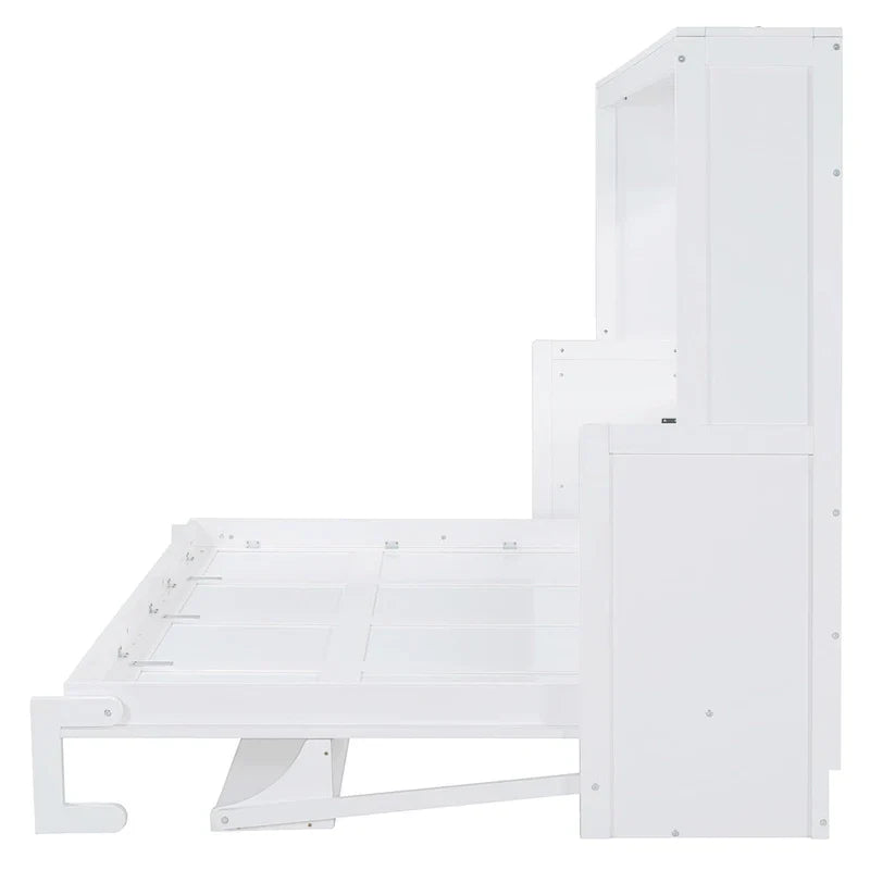 Murphy Wall Bed with Foldable Desk and Space Saving Design - image 11