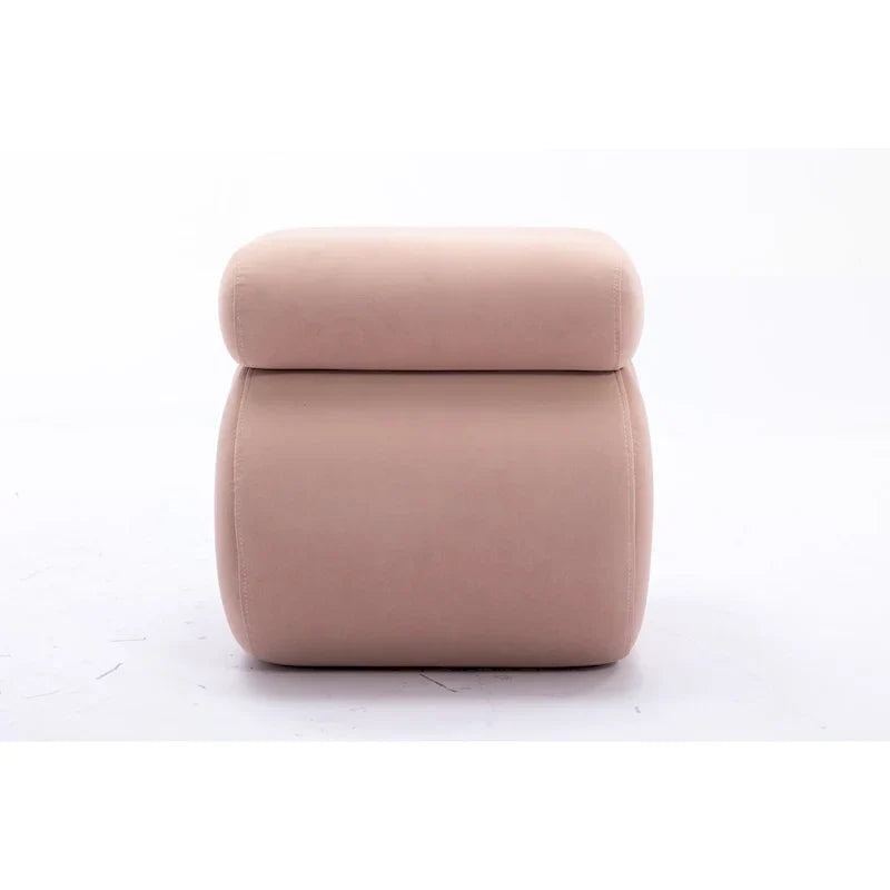 Contemporary S-Shape Ottoman Makeup Stool and Footrest for Living Room and Bedroom - image 33