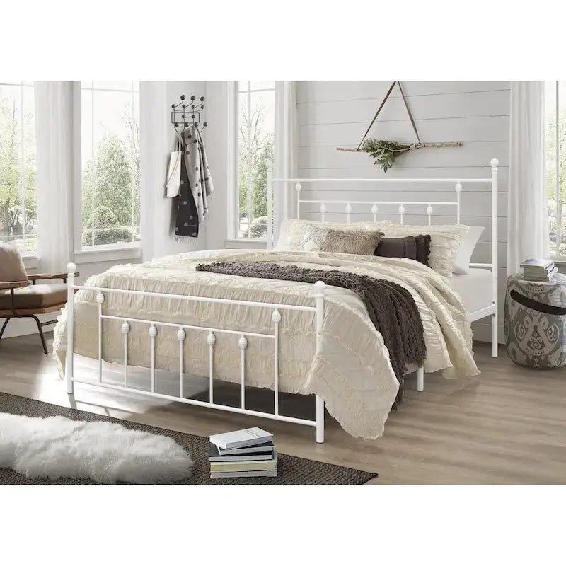 Melia Metal Bed Frame with Platform Design - image 7
