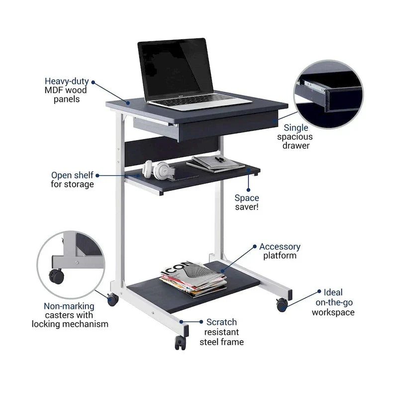 Space-Saving Ergonomic Computer Desk - image 20