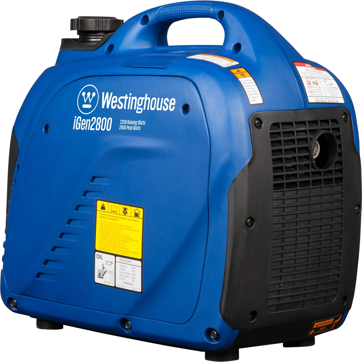 Westinghouse 2800 Peak Watt Super Quiet & Lightweight Portable Inverter Generator, Gas Powered, Parallel Capable, Long Run Time - image 10