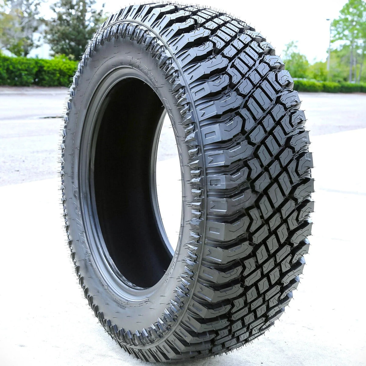 One set of 4 (four) X/T LT 295/60R20 126/123R E (10 ply) ATA /T all-terrain tires - image 2