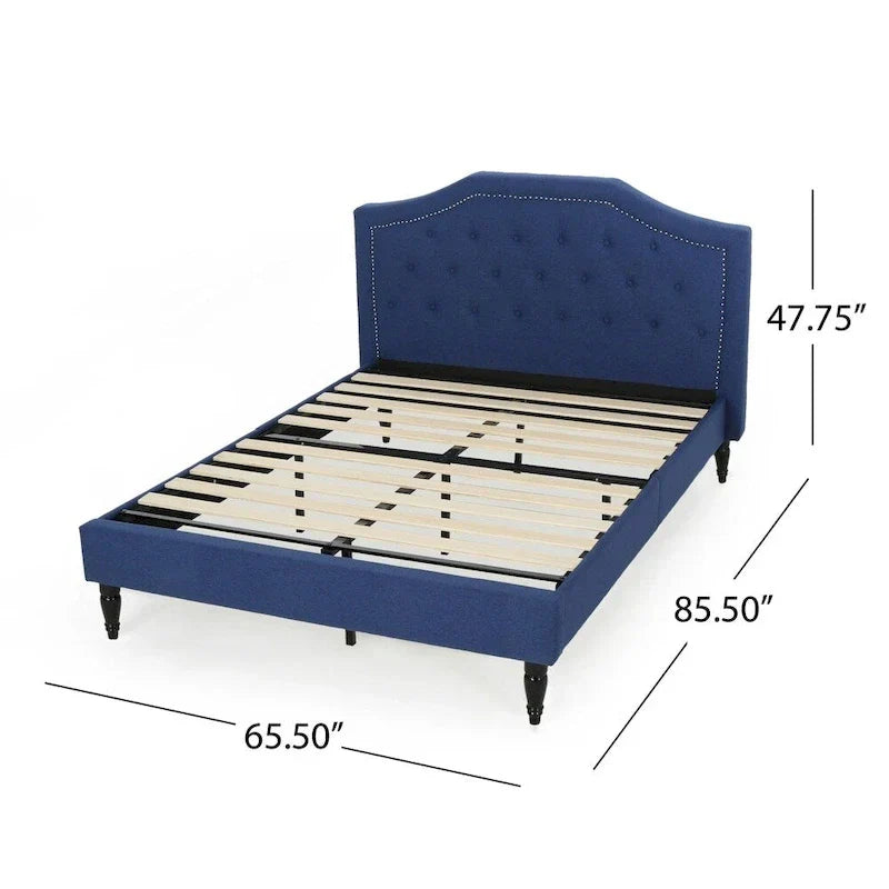 Christopher Knight Home Elinor Queen Upholstered Platform Bed - image 19