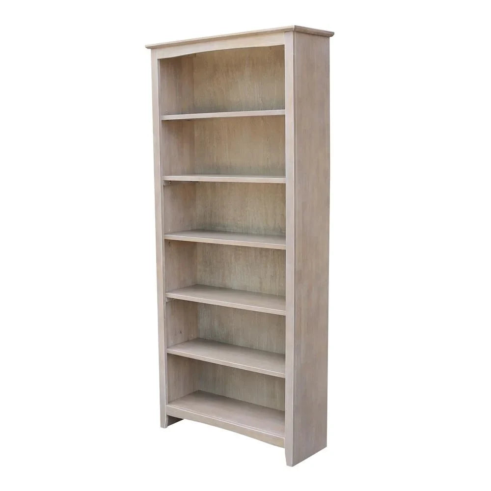 International Concepts Solid Wood Shaker Bookcase, 72 in H - image 20