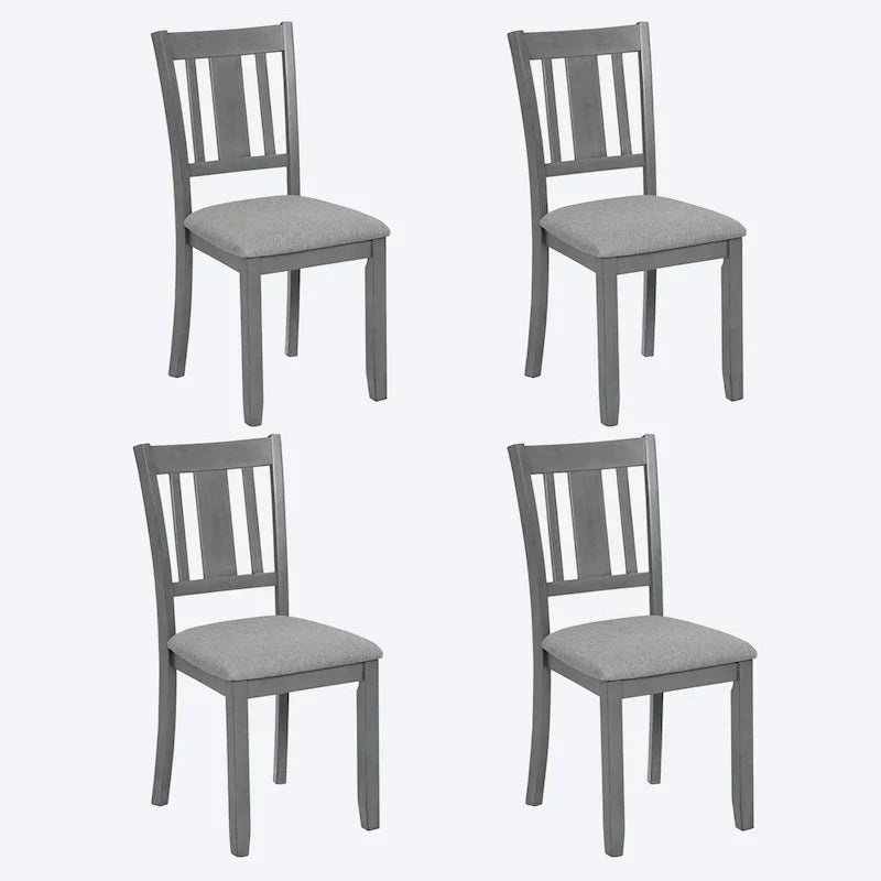 4-Piece Counter Height Dining Chair Set with Cushioned Seats - image 1