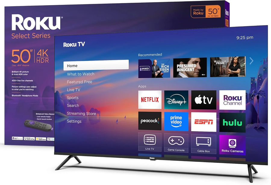 Roku 50" Select Series 4K HDR Smart TV with Voice Remote - image 1