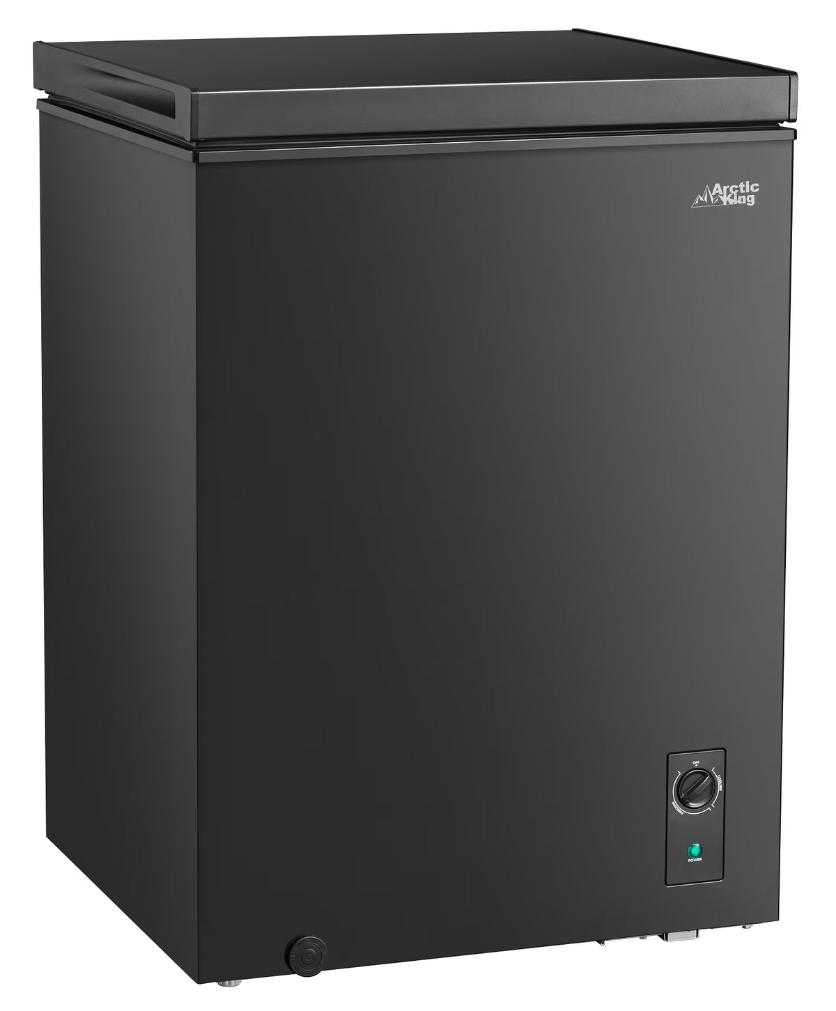 Arctic King 5.1 Cu ft Chest Freezer, Convertible, Black - image 1