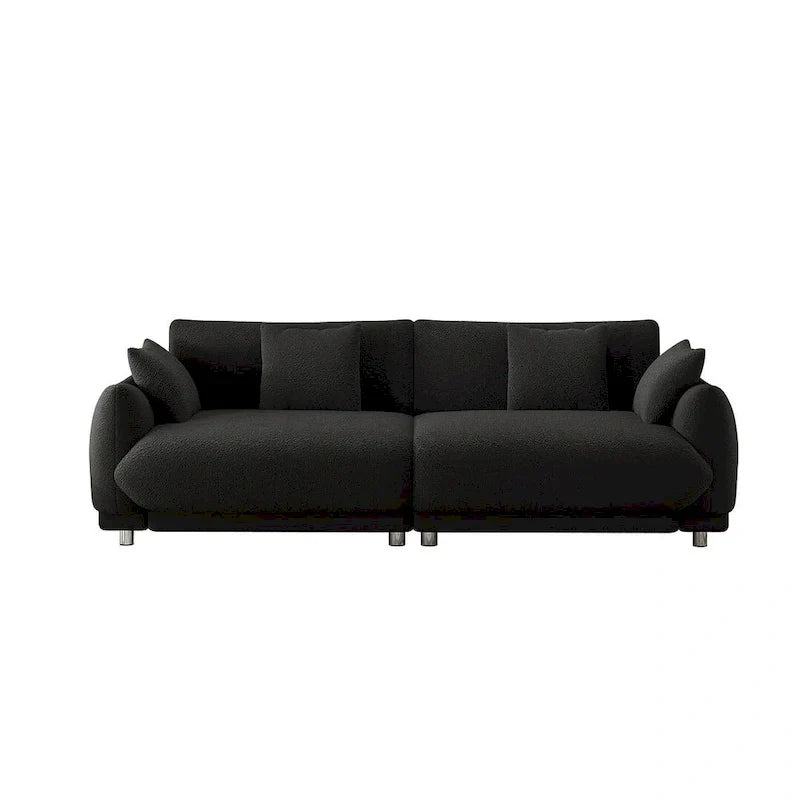 Modern Upholstered Sofa with Plush Cushions and Solid Wood Frame - image 16