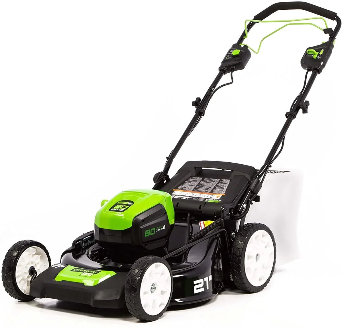 80V Battery-Powered Lawn Mower, 53 cm (21 inch), Self-Propelled, Brushless / Greenworks - image 13