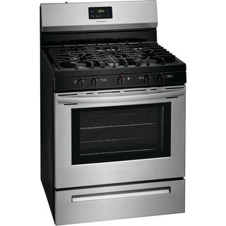Frigidaire 30 in. 5 Burner Freestanding Gas Range in Stainless Steel FCRG3052AS - image 8