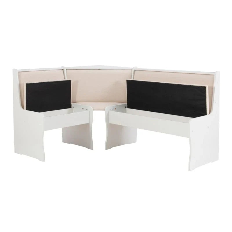 Sedley Farmhouse Nook Dining Set with Storage - image 27