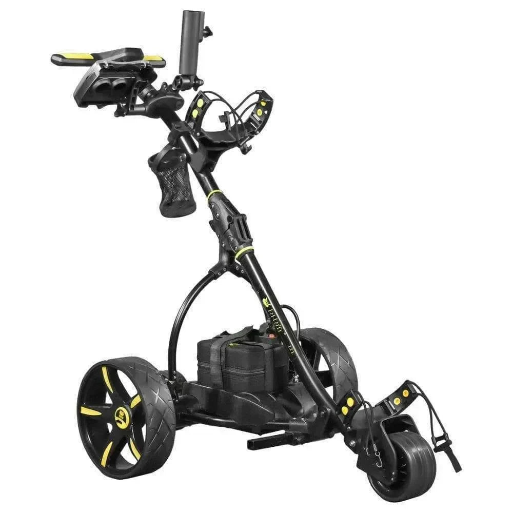 Bat Caddy X3R Electric Golf Cart Trolley with Lithium Battery & Remote Control C Silver - image 1