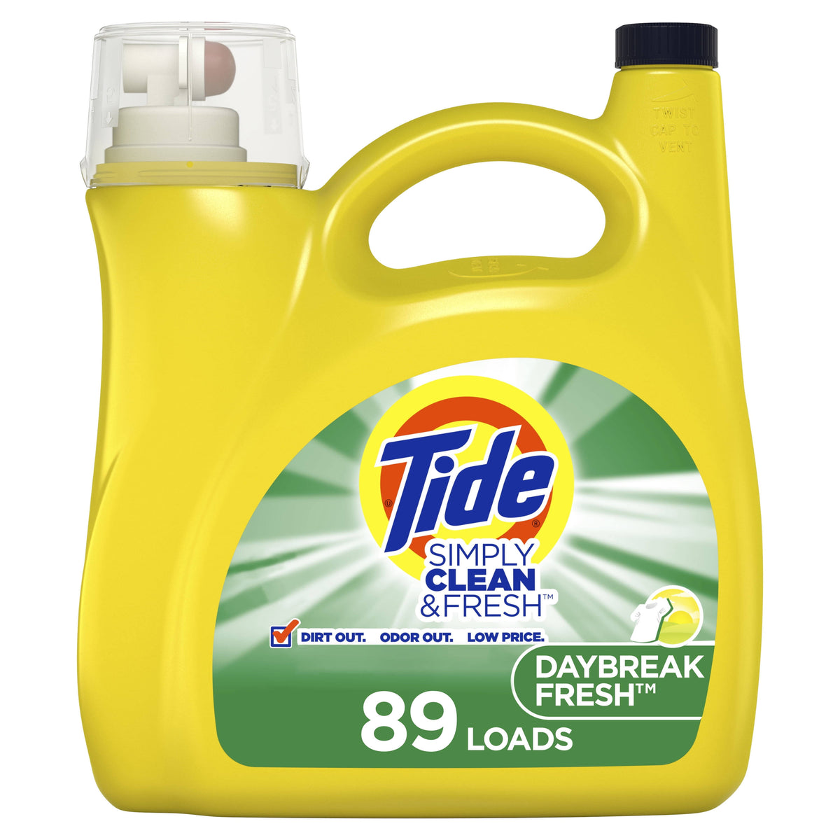 Tide Simply Clean & Fresh Detergent, Daybreak Fresh - 128 fl oz - image 1