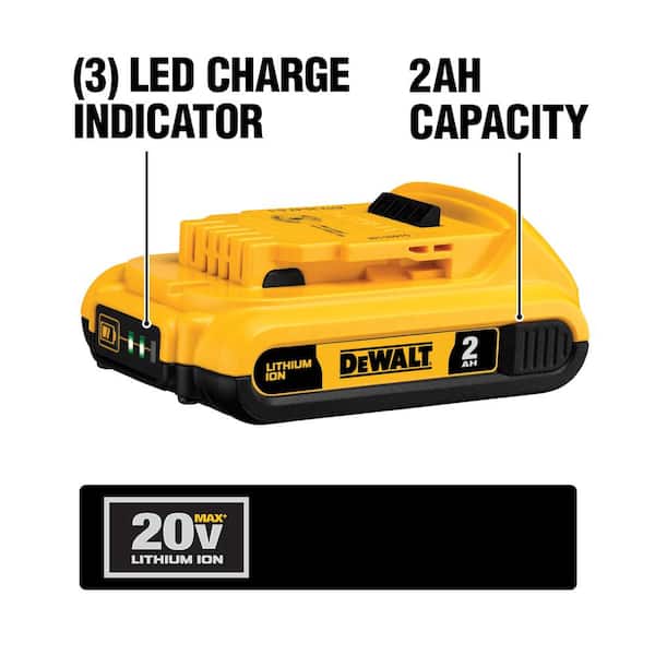 20V MAX Cordless 7 Tool Combo Kit, 20V MAX 4.5-5 in. Grinder, and (1) 20V 4.0Ah and (1) 20V 2.0Ah Batteries - image 10