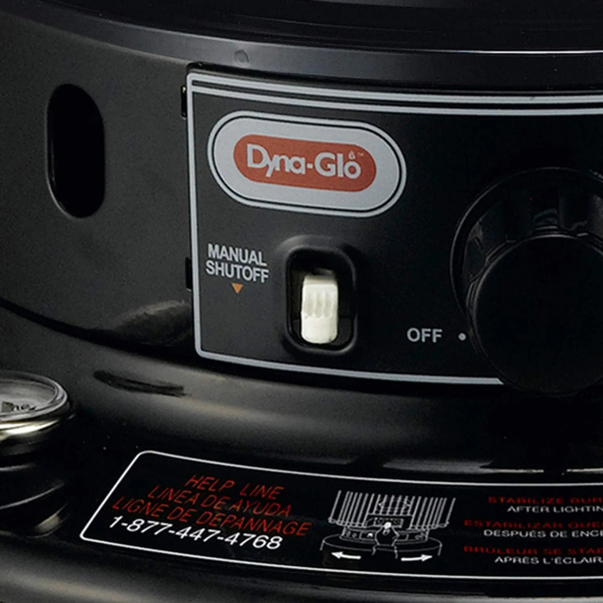 23,000 BTU Indoor Kerosene Heater, No Electricity Needed, Black - image 3