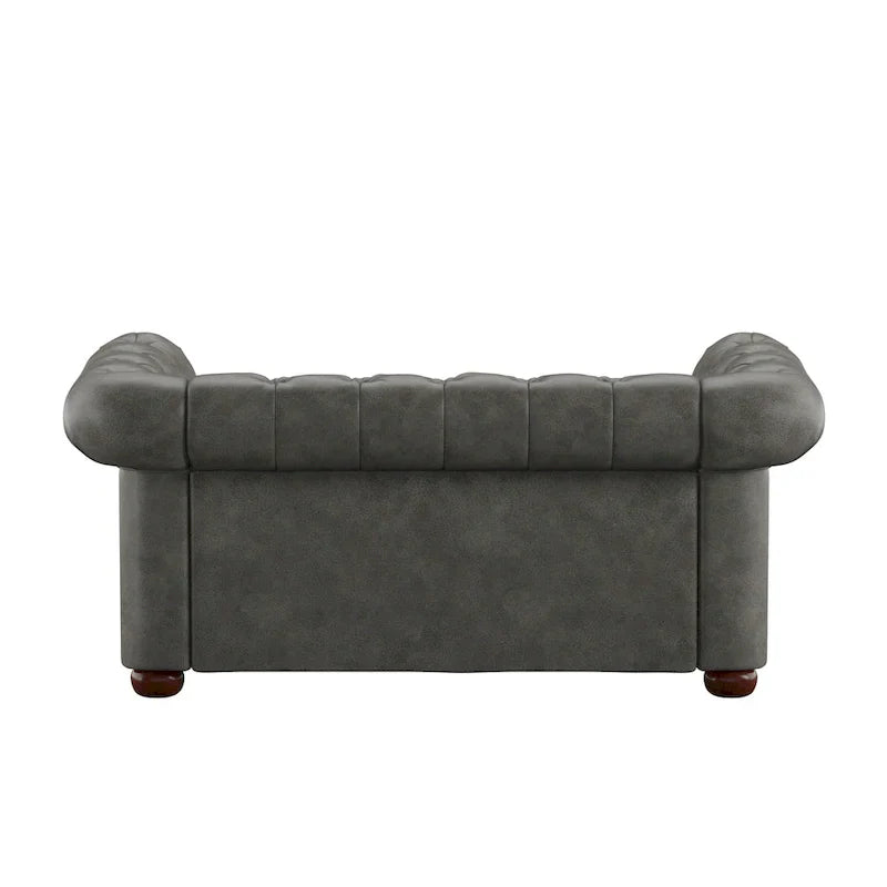 iNSPIRE Q Artisan Knightsbridge Tufted Chesterfield Loveseat - image 15