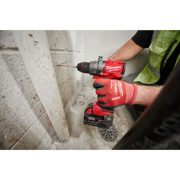 M18 FUEL 18V Lithium-Ion Brushless Cordless 1/2 in. Hammer Drill/Driver (Tool-Only) - image 9