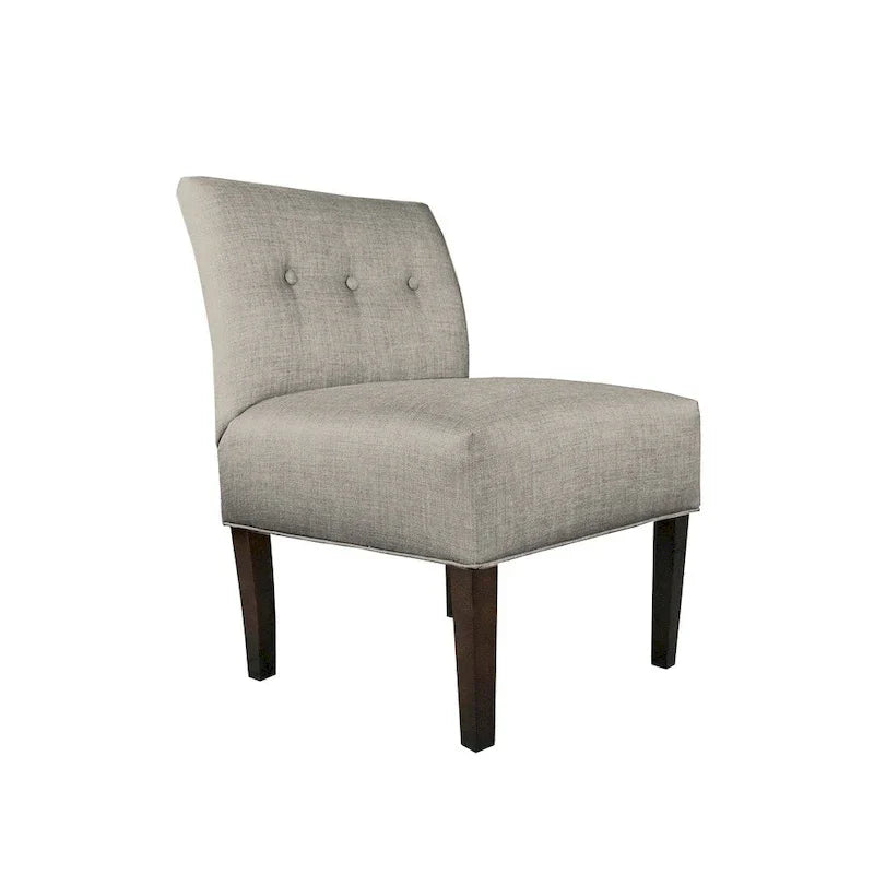 MJL Furniture Obsession Brownstone Button-Tufted Accent Chair (AS IS) - image 18