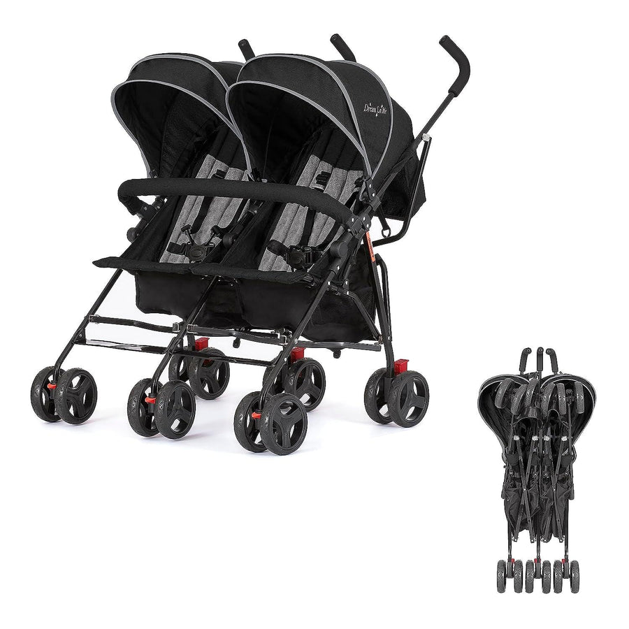 Dream On Me Volgo Twin Umbrella Stroller - image 1