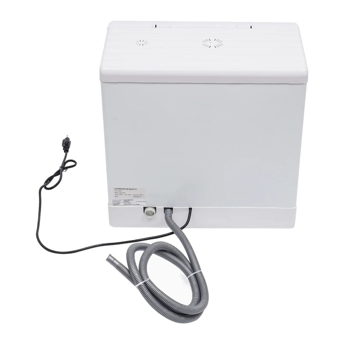 Peakora Portable Countertop Dishwasher, 3-in-1 Function Flip-Top Dishwasher, 800w Mini Dishwasher for Small Households Apartments Boats - image 11