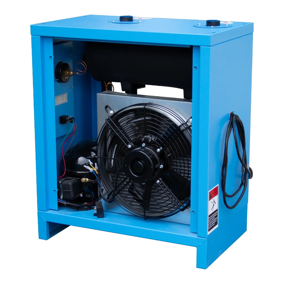 HPDMC Industrial Heavy Duty Refrigerated Air Dryer, 70 CFM, 0.75 KW, 110V For 15HP-20HP Rotary Screw Compressors, R134a Cooling System - image 4