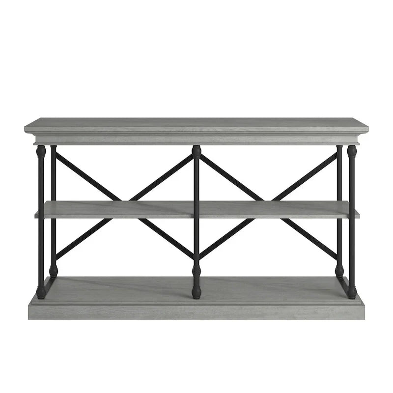 iNSPIRE Q Artisan Barnstone Iron and Wood Entryway Console Table - image 12