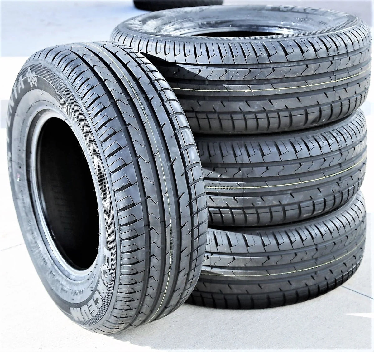 One set of 4 (quad) 255/55R19 111V XL A/S full season tyres - image 3