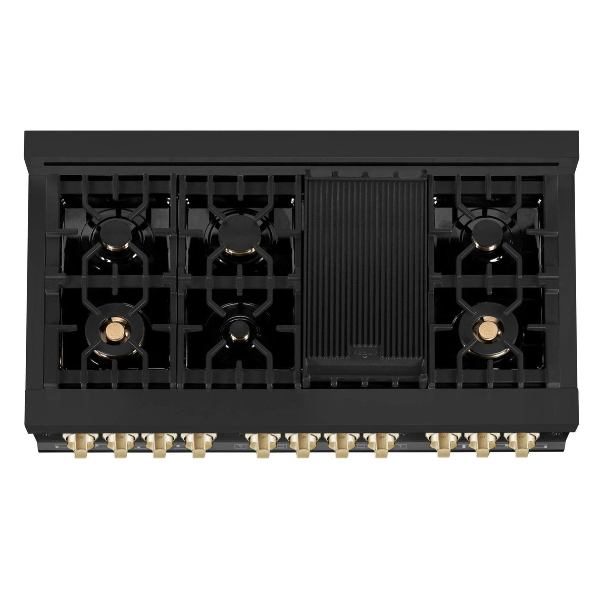 ZLINE KITCHEN AND BATH RABZ48CB professional gas range - image 5