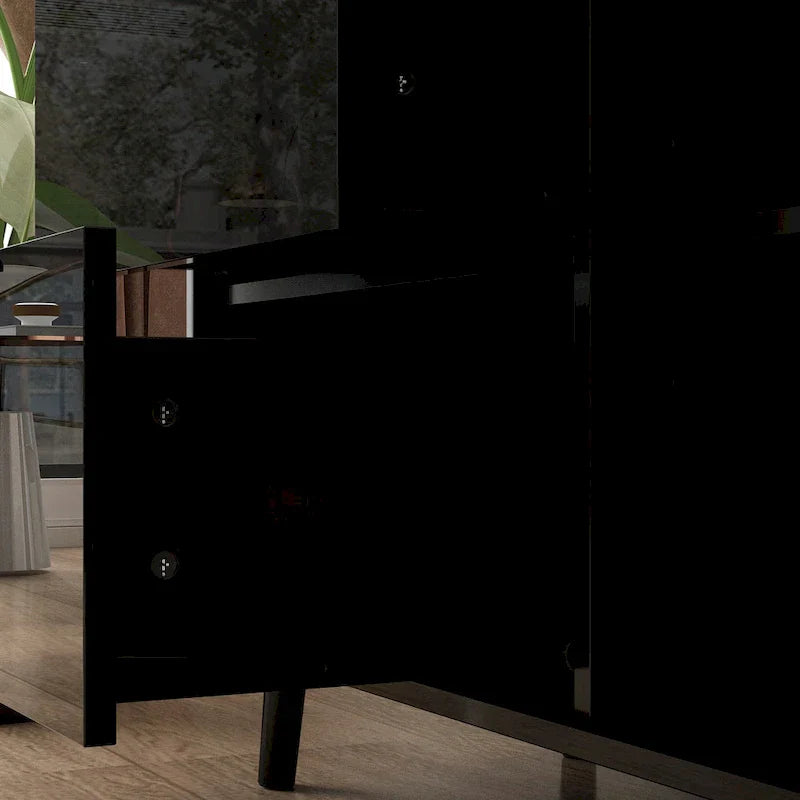 Remote-Controlled Electric Fireplace TV Stand Entertainment Center - image 32