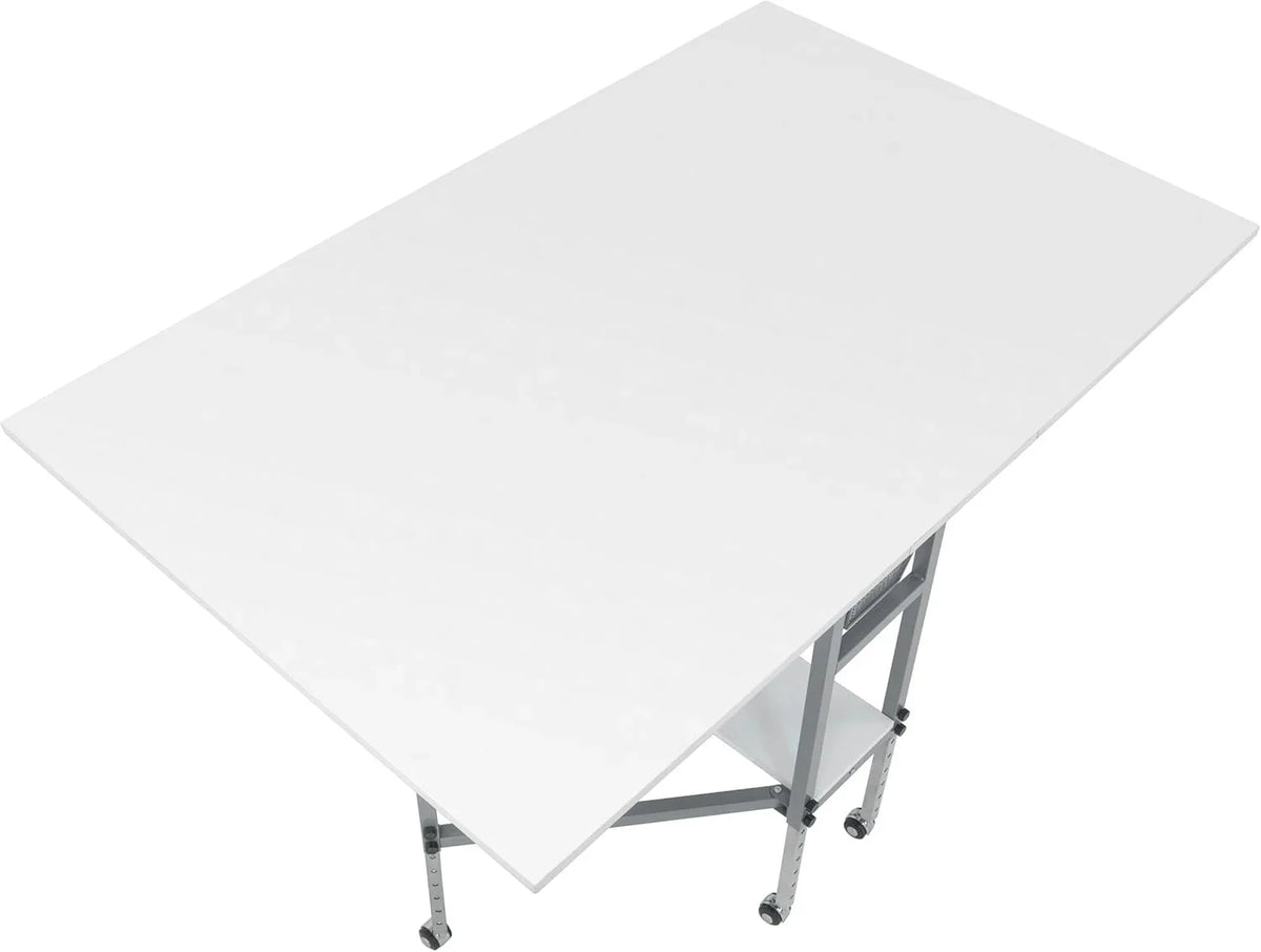 Sew Ready Hobby Cutting Table, 58.75"x36.5", White/Silver - image 4