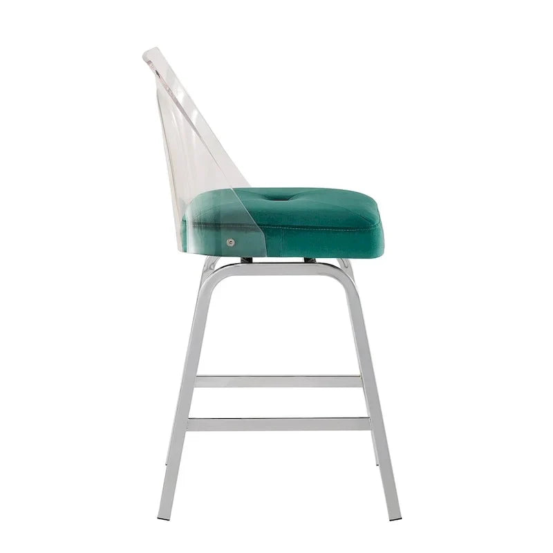 iNSPIRE Q Bold Lennox Velvet Counter Height Stools - Set of 2 - image 20