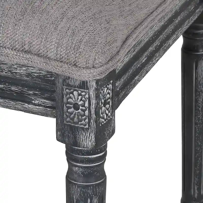 7-Piece French Country Dining Set with Butterfly Leaf Extension - image 24