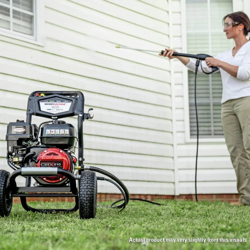 3400 Psi at 2.5 GPM with OEM Technologies? Axial Cam Pump Cold Water Gas Pressure Washer - image 2