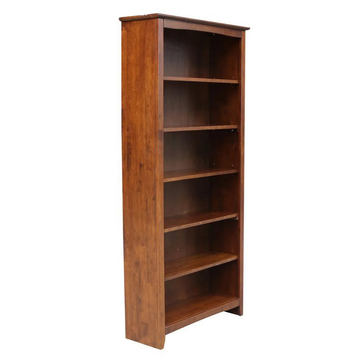 International Concepts Solid Wood Shaker Bookcase, 72 in H - image 18