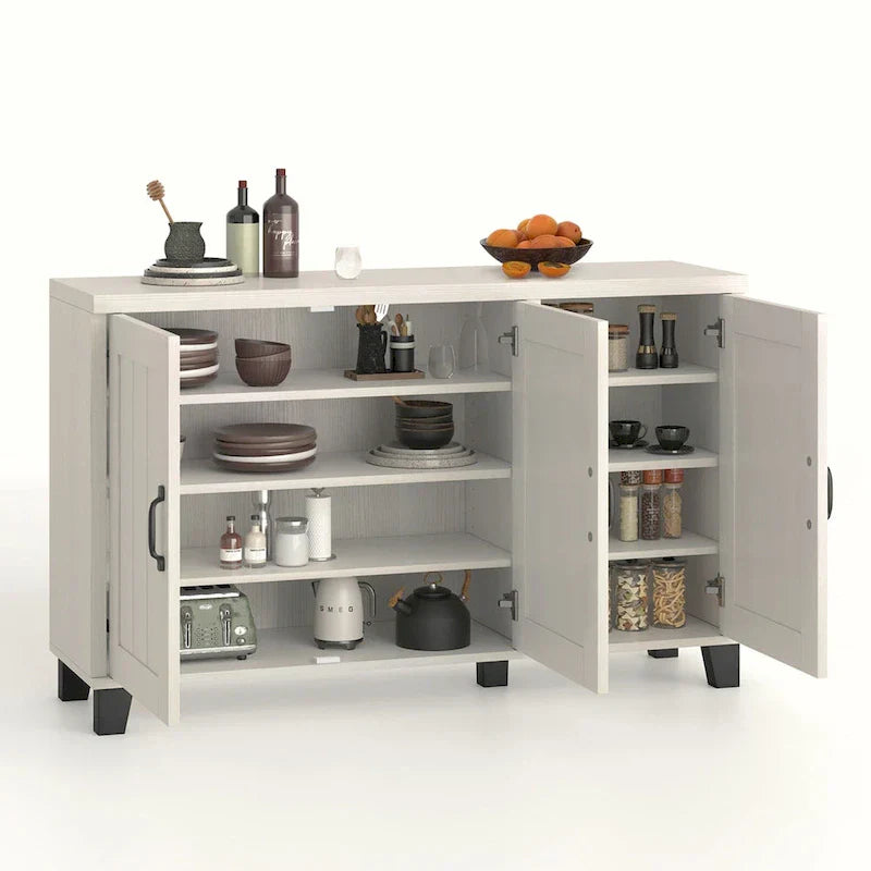 Costway 3-Door Storage Sideboard Buffet Cabinet Console - image 16