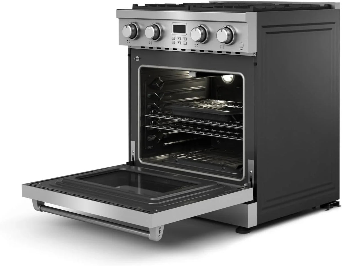 Kitchen Professional 30-Inch Gas Range in Stainless Steel - Model ARG30 THOR - image 4